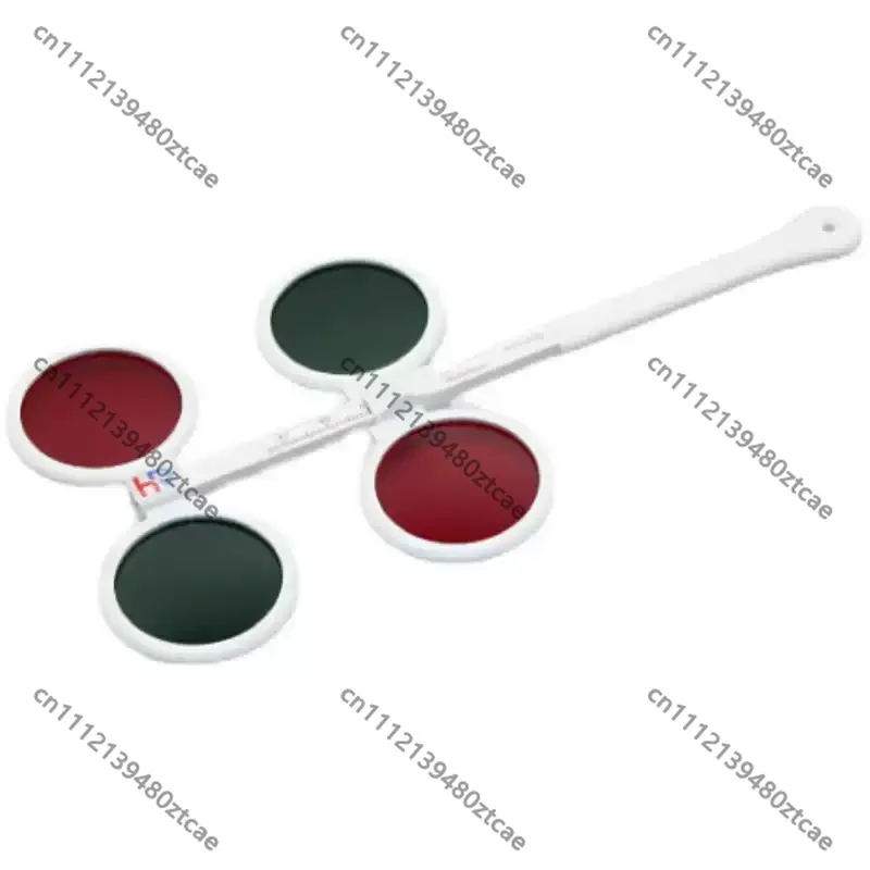 Binocular Fusion Practice Red Green Dual Side Lens Home Optical Shop Amblyopia Suppression Elimination Training Glasses
