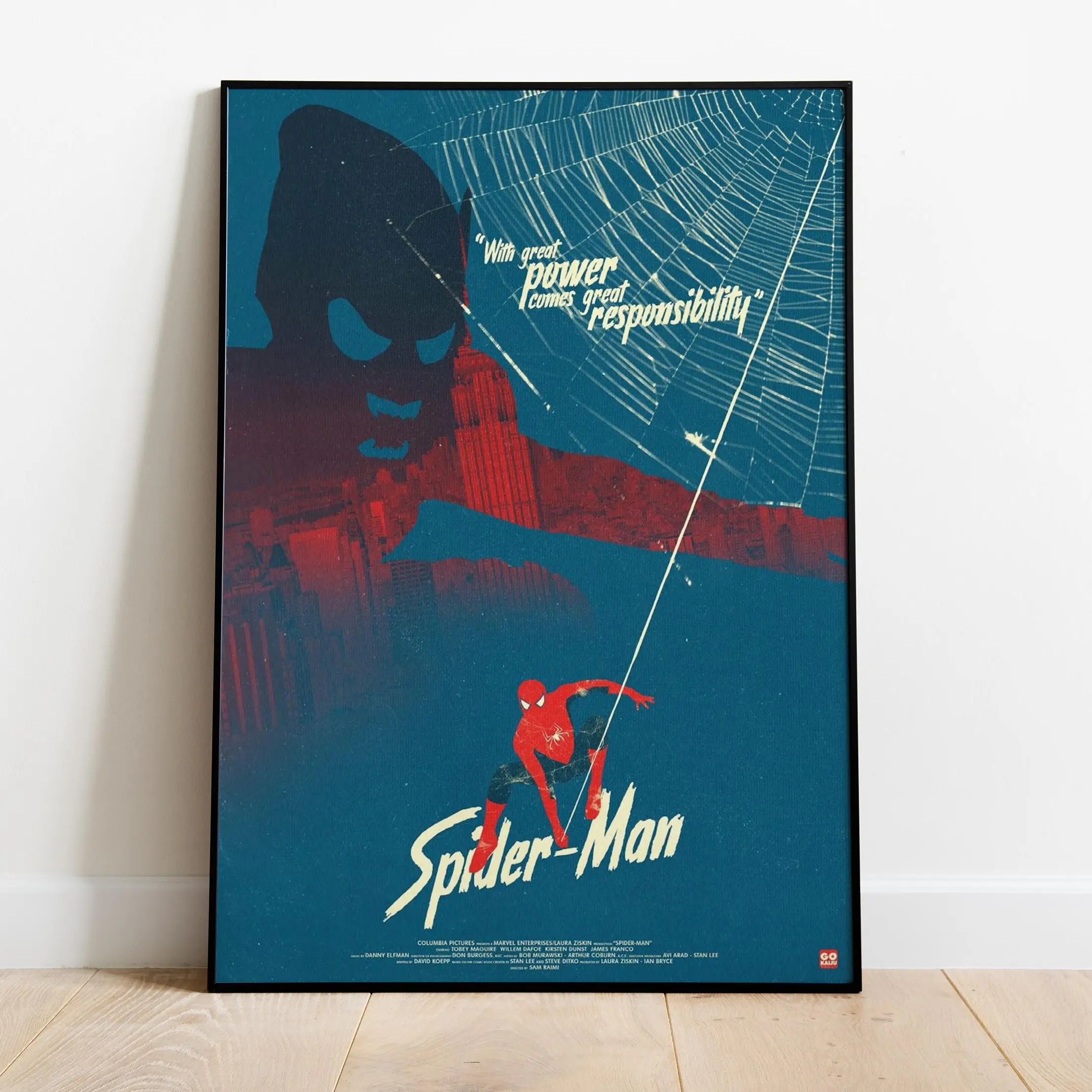 Spider-Man Comic-Buch-Cover Poster, Comics-Druck, Wandkunst, Geschenk für Animationsfans