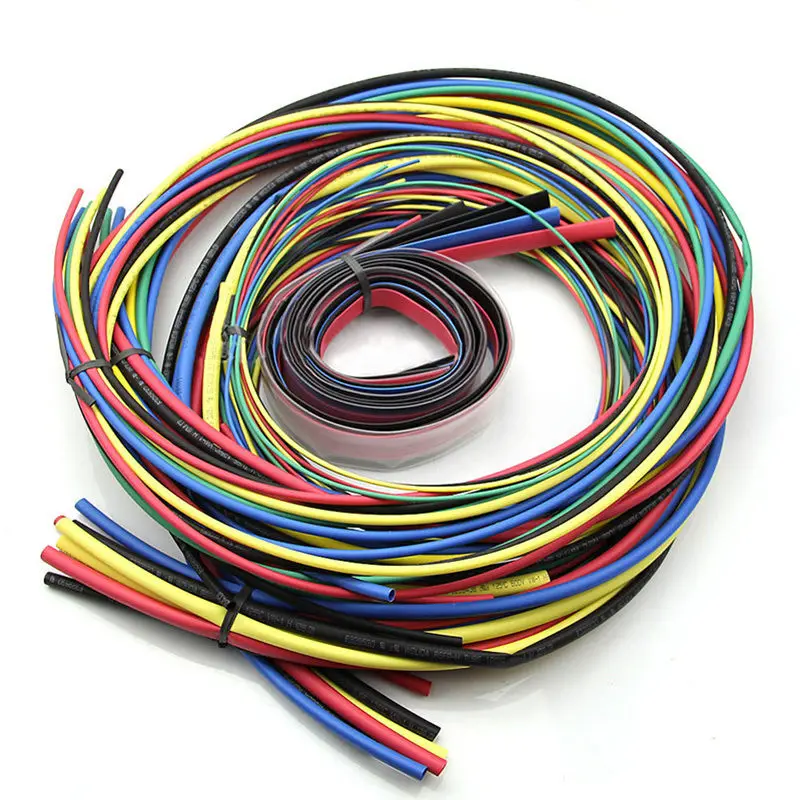 

55M/Kit Heat Shrink Tubing 11 sizes Colourful Tube Sleeving Wire Cable 6 Colors