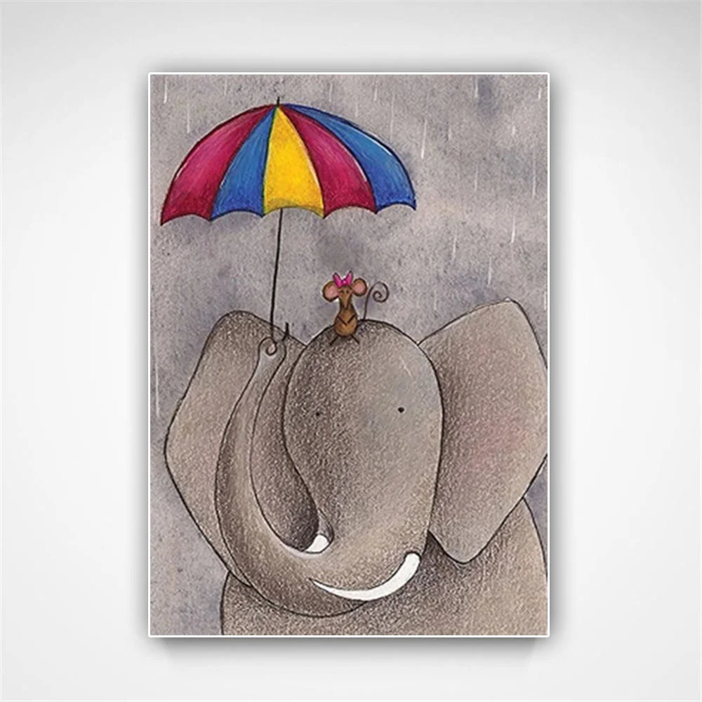 

100% hand drawn cute and fun abstract oil painting original wall painting home living room decoration paint interior aesthetics