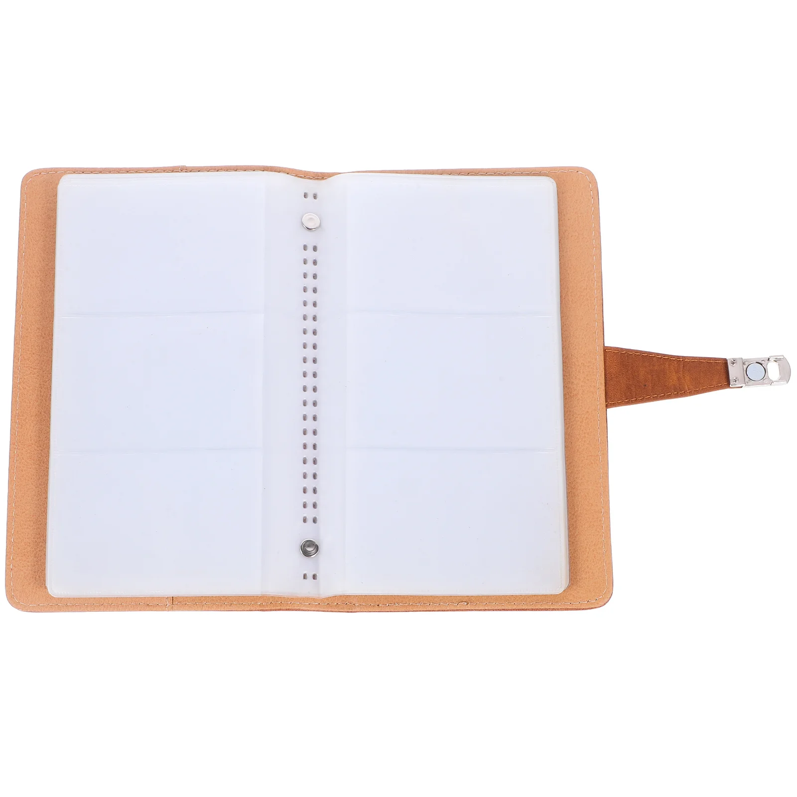 

Holder Card Collection Storage Book Cards Pu Cover Organizer Trading Container Binder