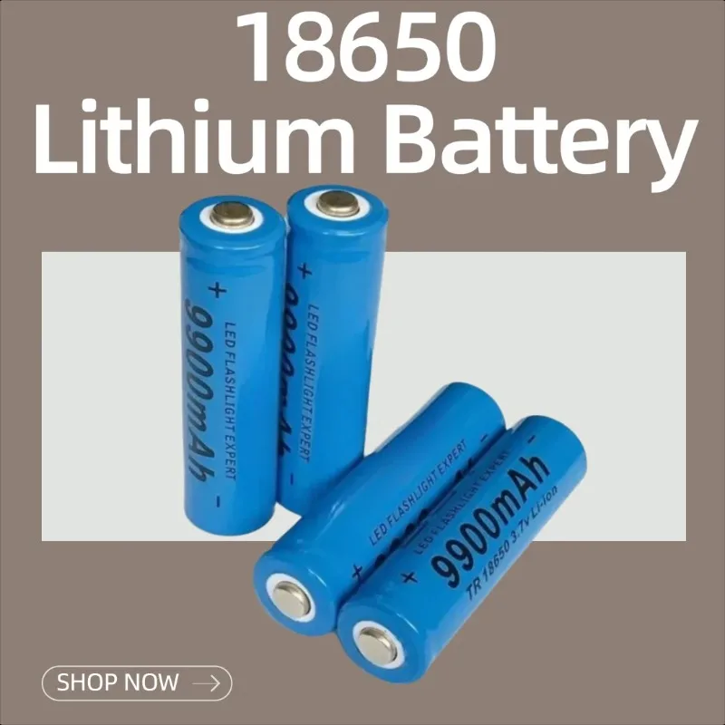 

18650 Lithium Battery 3.7V 9900mAh Rechargeable Battery