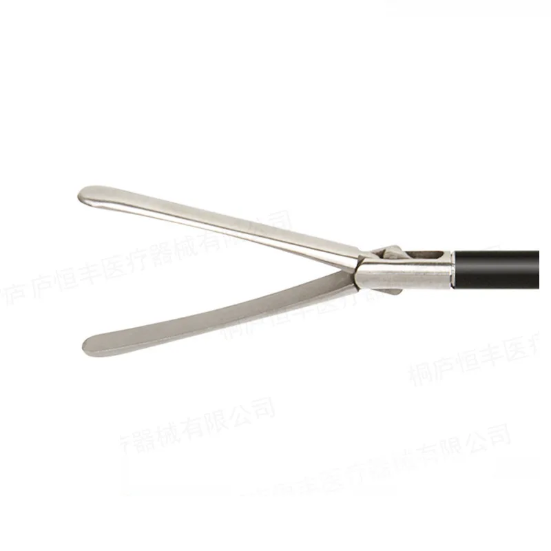 Factory Direct Sales, Quality Assurance, Laparoscopic Surgical Instruments, Long Jaw Grab Forceps, Intestinal Forceps Toothless
