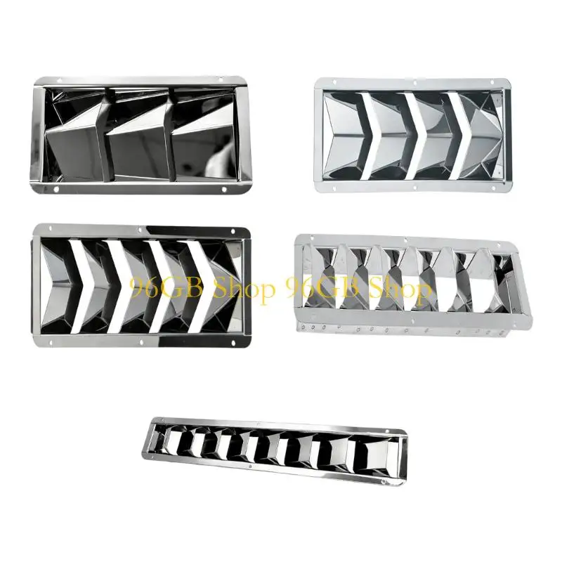 

96GB Steel Grill Vent Efficient Boat Vent Grill Upgrades Designed for Boats & Vessels