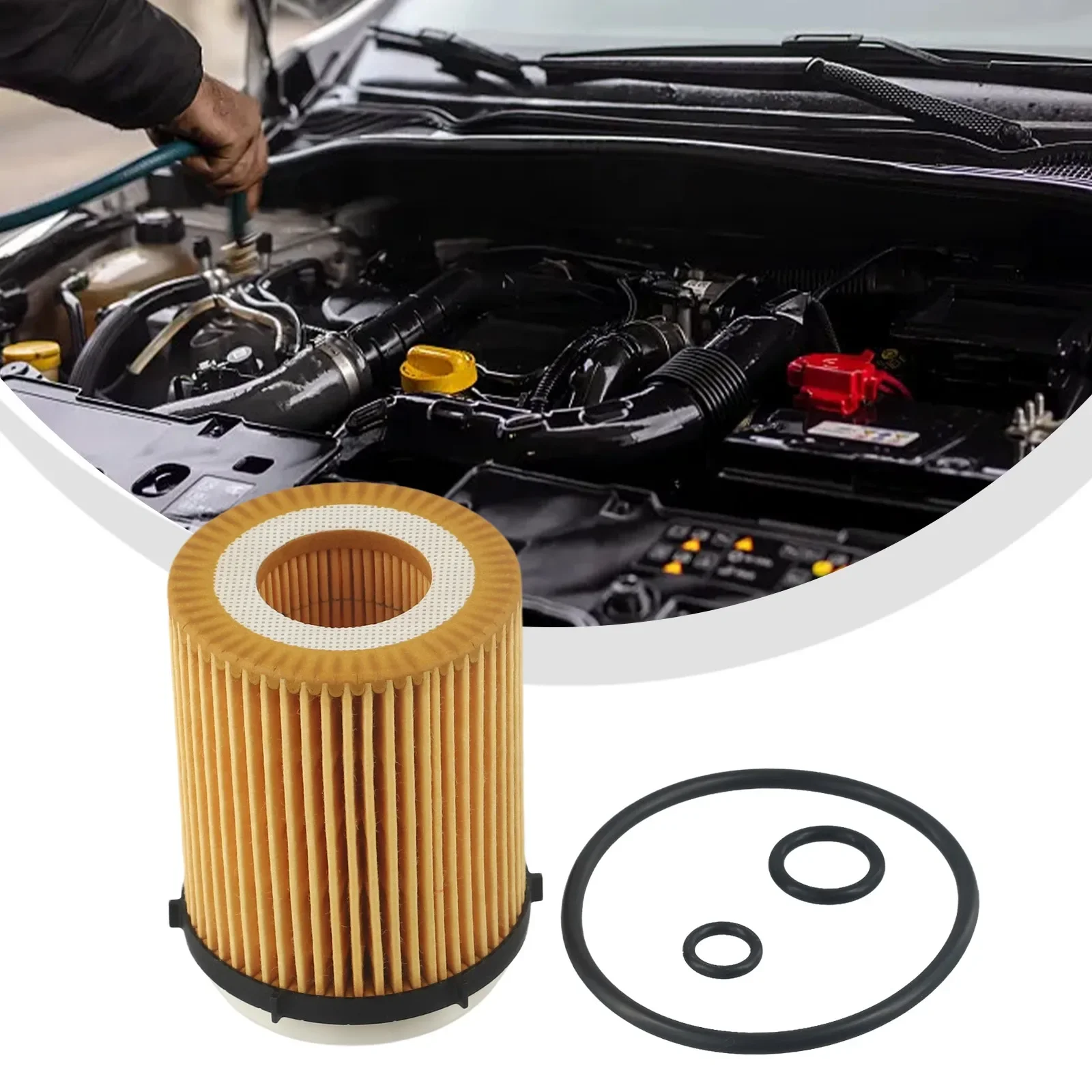 

DIY Enthusiasts Professional Mechanics Engine Oil Filter Kit Oil Filter For Mercedes Hassle-free Installation DIY Friendly