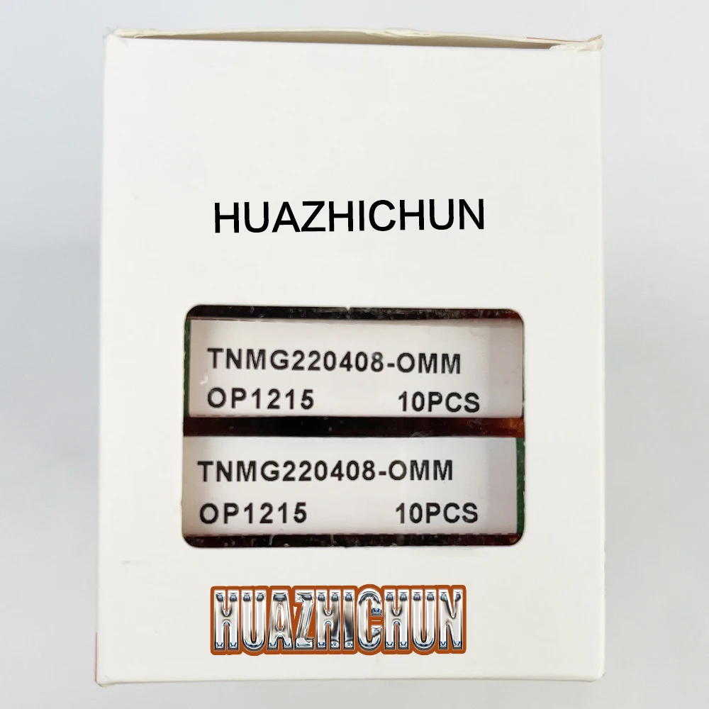 HUAZHICHUN TNMG220408-OMM OP1215 CNC Carbide Inserts For M