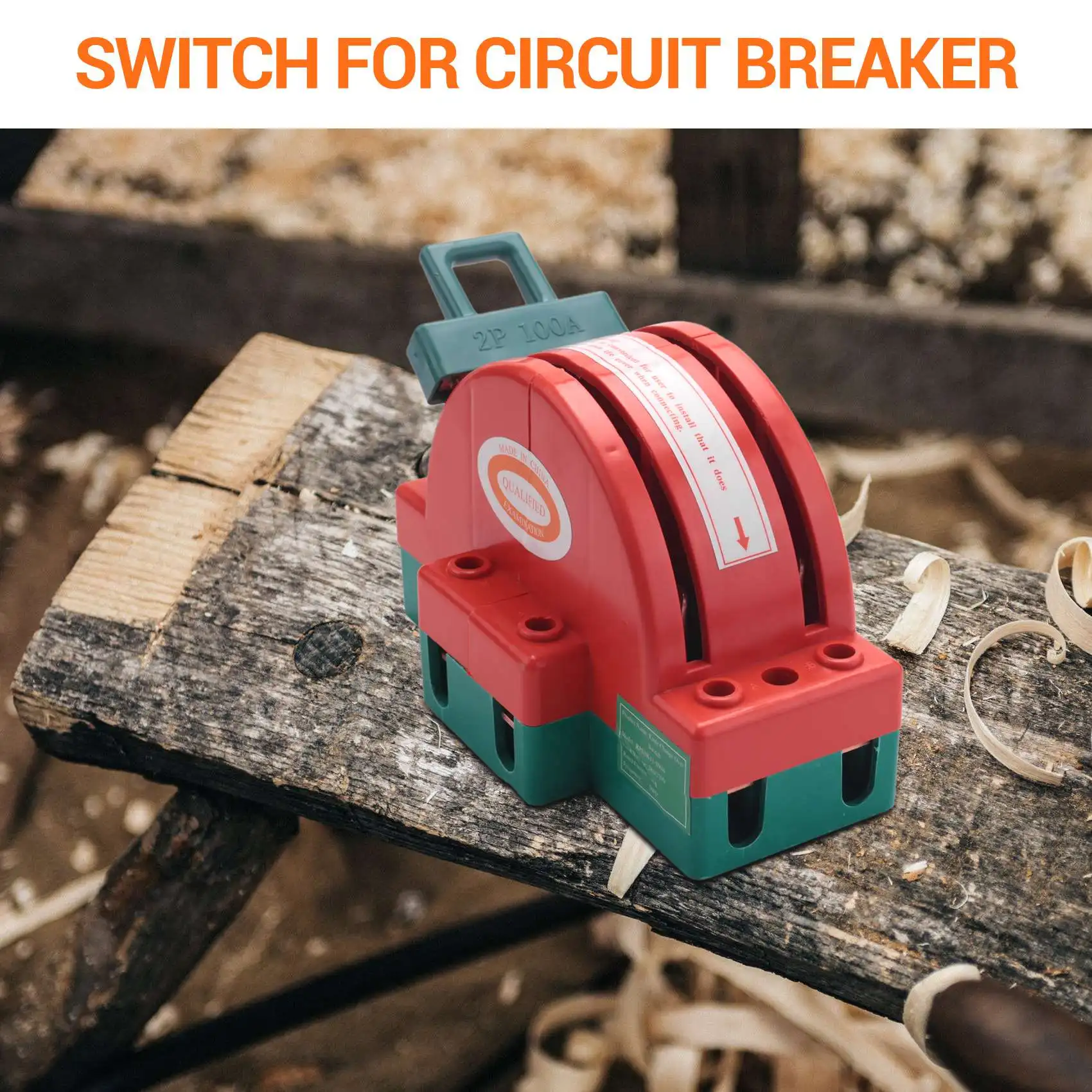 【Exclusive!】100A Two Pole Disconnect Double Throw Switch For Circuit Breaker Backup Generator