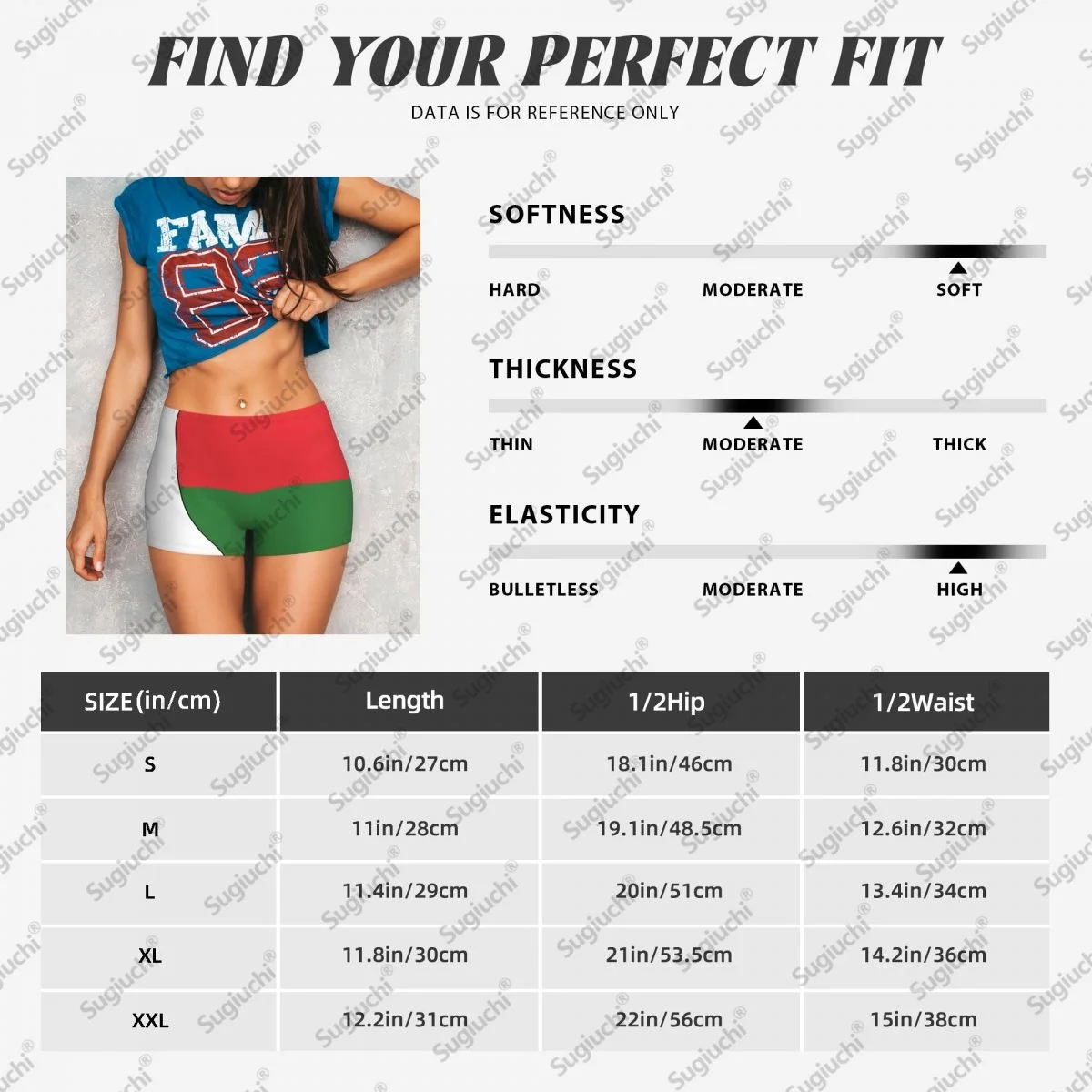 2026 マダガスカル国旗ヨガショーツ 女性用 ワークアウト スクランチバットリフティング ハイウエスト ジム ランニング ショートパンツ