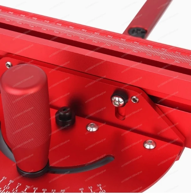 

Professional Woodworking Miter Gauge Set - 1 Piece Gauge + 400MM Aluminium Fence with Track Stop & Angle Ruler for Table Saw