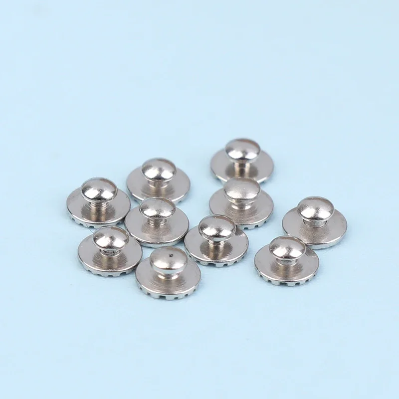 10 Teile/beutel Dental Kieferorthopädische Lingual Taste Verbunden Öse Traktion Haken Bondable Metall Mesh Basis Bond Bonding Zunge Seite Schnalle