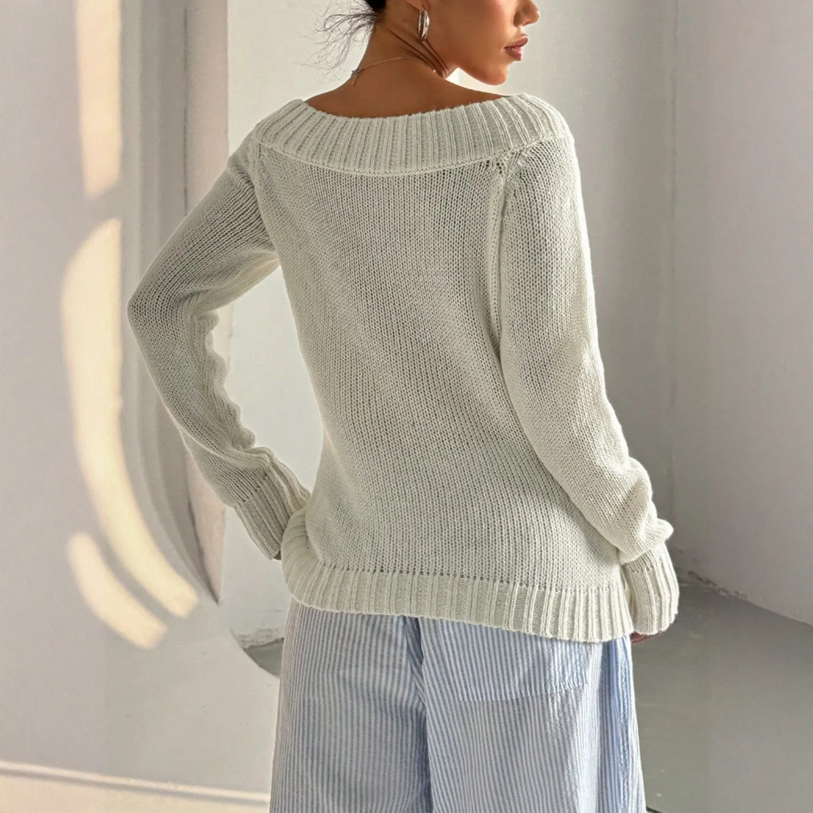 เสื้อสำหรับผู้หญิงเสื้อกันหนาวสำหรับผู้หญิงลำลองมินิมอลลิสต์คาร์ดิแกนถักเสื้อแจ๊กเก็ตสำหรับผู้หญิงโรปา เด มูเยร์ฤดูหนาวเสื้อผ้าผู้หญิงใหม่