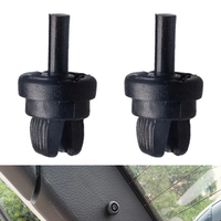 2x Parcel Shelf String Hanger Clips Black For Clio Megane Scenic Mk1 Mk2 MK3 MK4 For Modus R21 R25 Twingo MK2