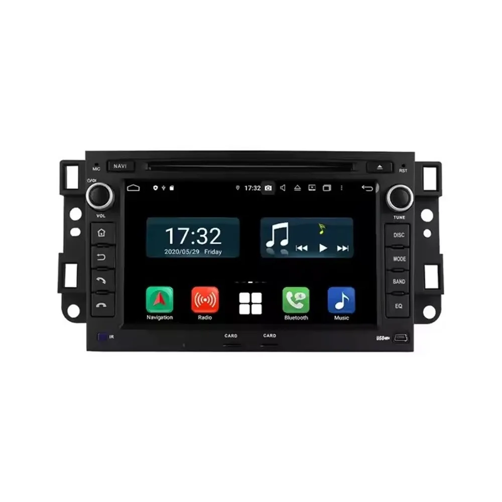 Reproductor Multimedia para coche Android 14, 7 ", 2 Din, 8 núcleos, 8 + 256G, MT8667, para Chevrolet Aveo 2004-2011, Epica, Radio, reproductor de DVD, DSP