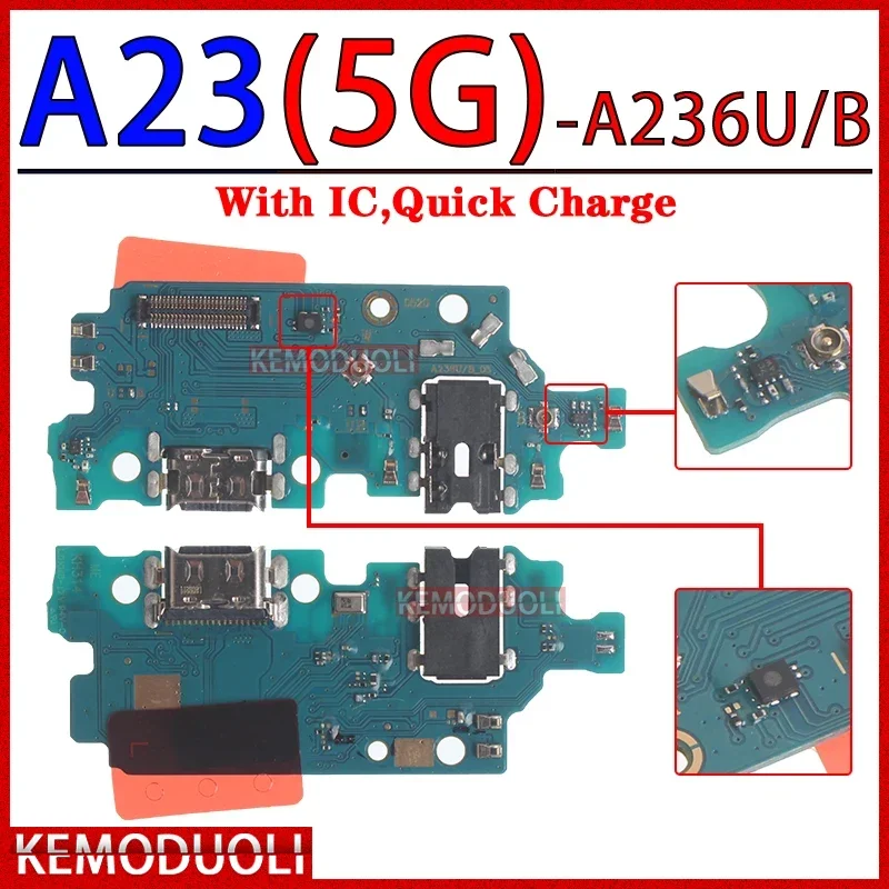 Usb Dock Charger Port for Samsung Galaxy A03 Core A03S A13 A23 A33 A53 A73 4G 5G Charging Board Module