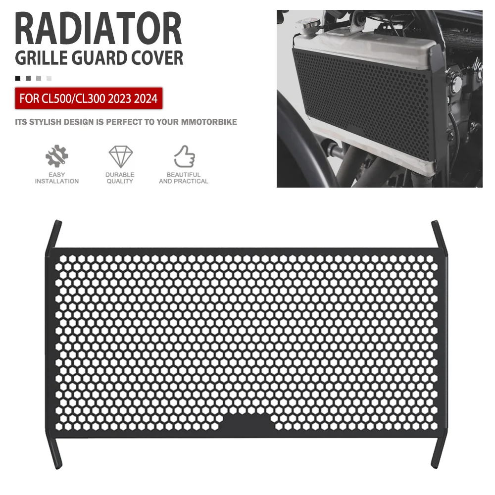 

Radiator Guard For Honda CL500/CL300 CL 300/500 2023 2024 Motorcycle Radiators Grille Cover Protector Accessories Parts