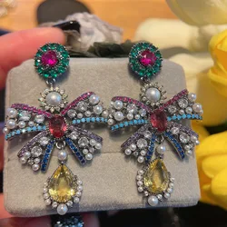 Bilincolor Fahsion Butterfly Knot Bohemia Earring for Women