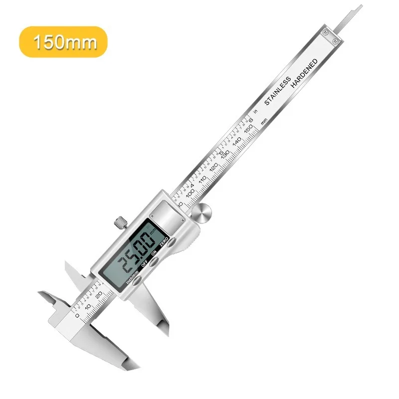 

2025Electronic Digital Vernier Caliper 0-150 Mm Stainless Steel Digital Vernier Caliper