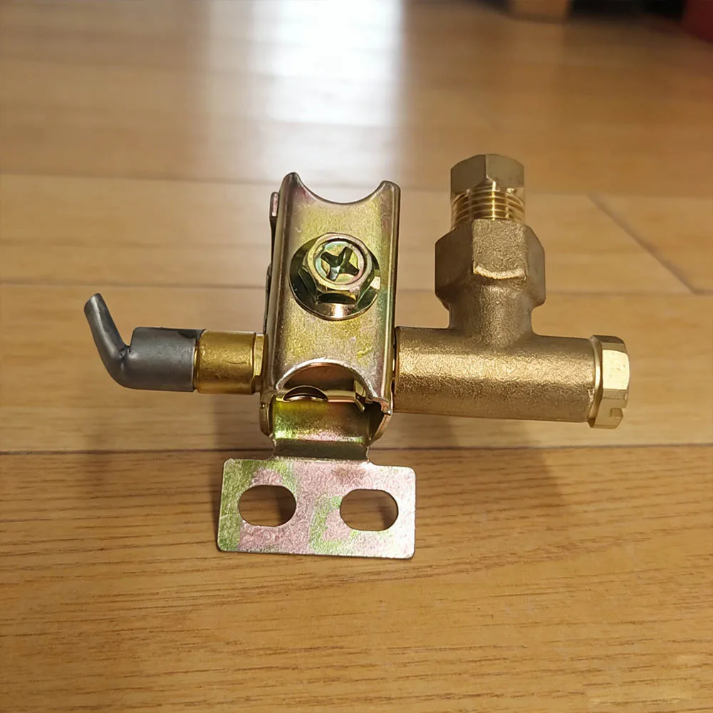 Pilot Burner One Way Flame Stainless Steel 1 Hole 2 Hole 3 Hole Bracket Can Have Natural or LP Gas Burner Assembly Babecue Tool