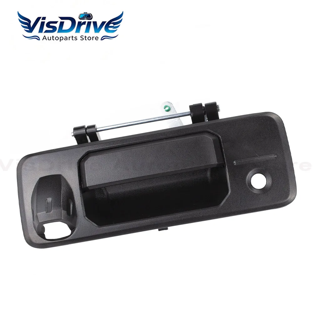 Car Rear Door Handle Tailgate Handle LS8007A For Toyota Tacoma 2016-2020 For Tundra 2014-2019 Vehicle Reverse Backup View Camera