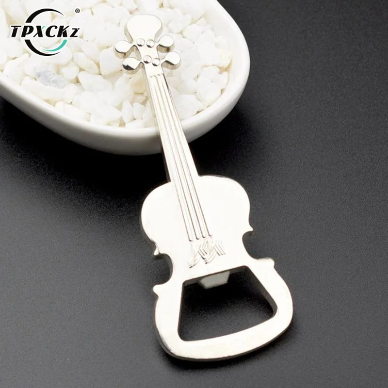 [SL]Creative Guitar Beer Bottle Opener Musical Instrument Style Activity Small Prize Gift Metal Bottle Opener