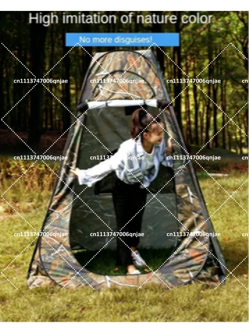 single-person-pop-up-outdoor-photography-tent-3-sides-6-windows-360-viewing-bird-blind-portable-privacy-camouflage-black-coated