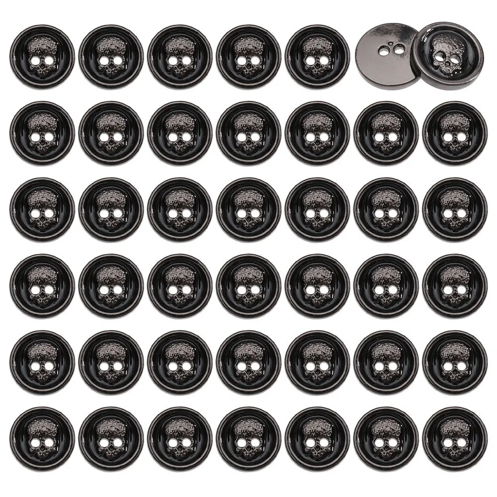 40-pecas-de-botoes-redondos-planos-de-liga-de-esmalte-com-2-furos-cor-gunmetal-11x2mm-furo-12mm