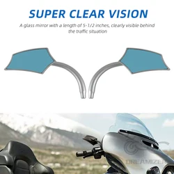 Motorcycle Rear View Rearview Side Mirrors For Harley Davidson Road King Street Glide Softail Dyna Motorbike Accessories