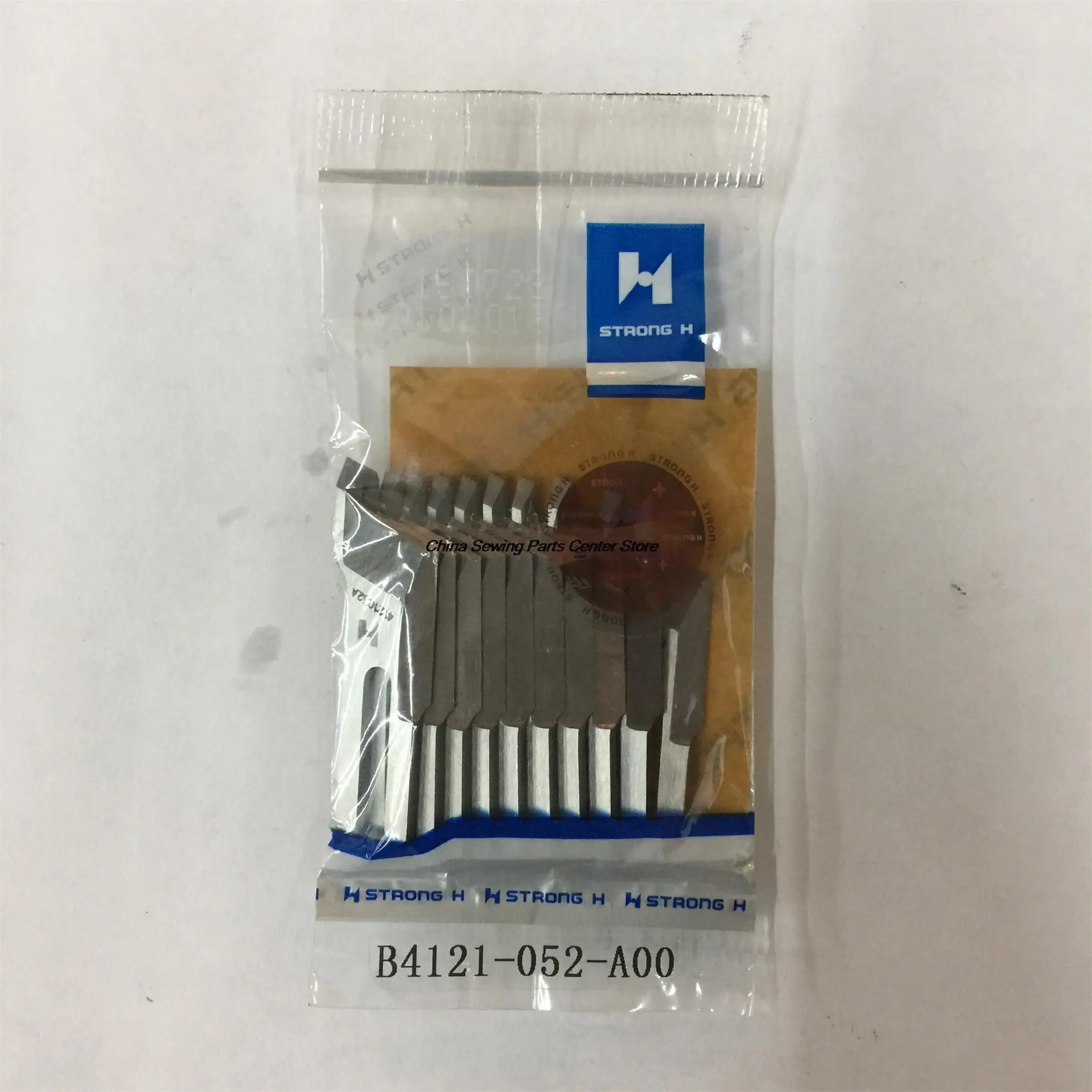 10PCS B4121-052-A00 Blade Strong H Narrow Knife 0.9cm Cutter for Juki Dlm-522 Edge Trimming Overlock Sewing