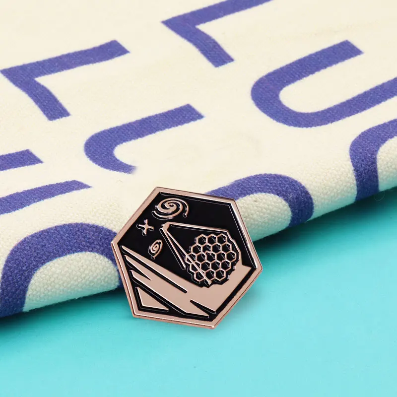 James Webb Space Telescope Enamel Pin JWST Badge Brooch Gift Backpack Decoration Jewelry