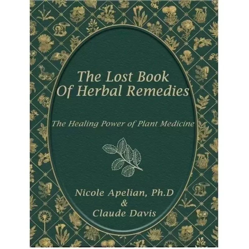 The Lost Book of Herbal Protocol untuk buku penyakit umum Paperback bahasa Inggris halaman dalam berwarna