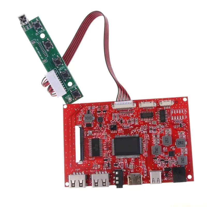 F62C TYPE-C to 50pin LCD Screen Driver Board Automatically Recognize 50pin