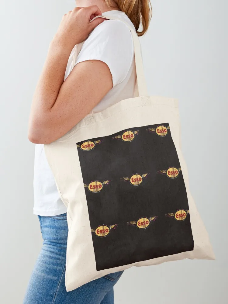 

ESSO EXXON VINTAGE AVIATION GRAPHIC SIGN Tote Bag shopper bags great bag Large bags for women bags luxury women