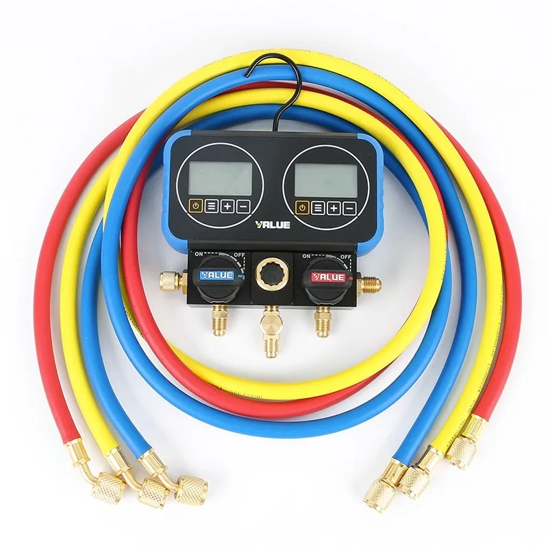 VALUE VRM2-0101i VRM1-0101i Digital Pressure Gauge Air Conditioning Refrigerant Tool for R22 R134 R600 R410