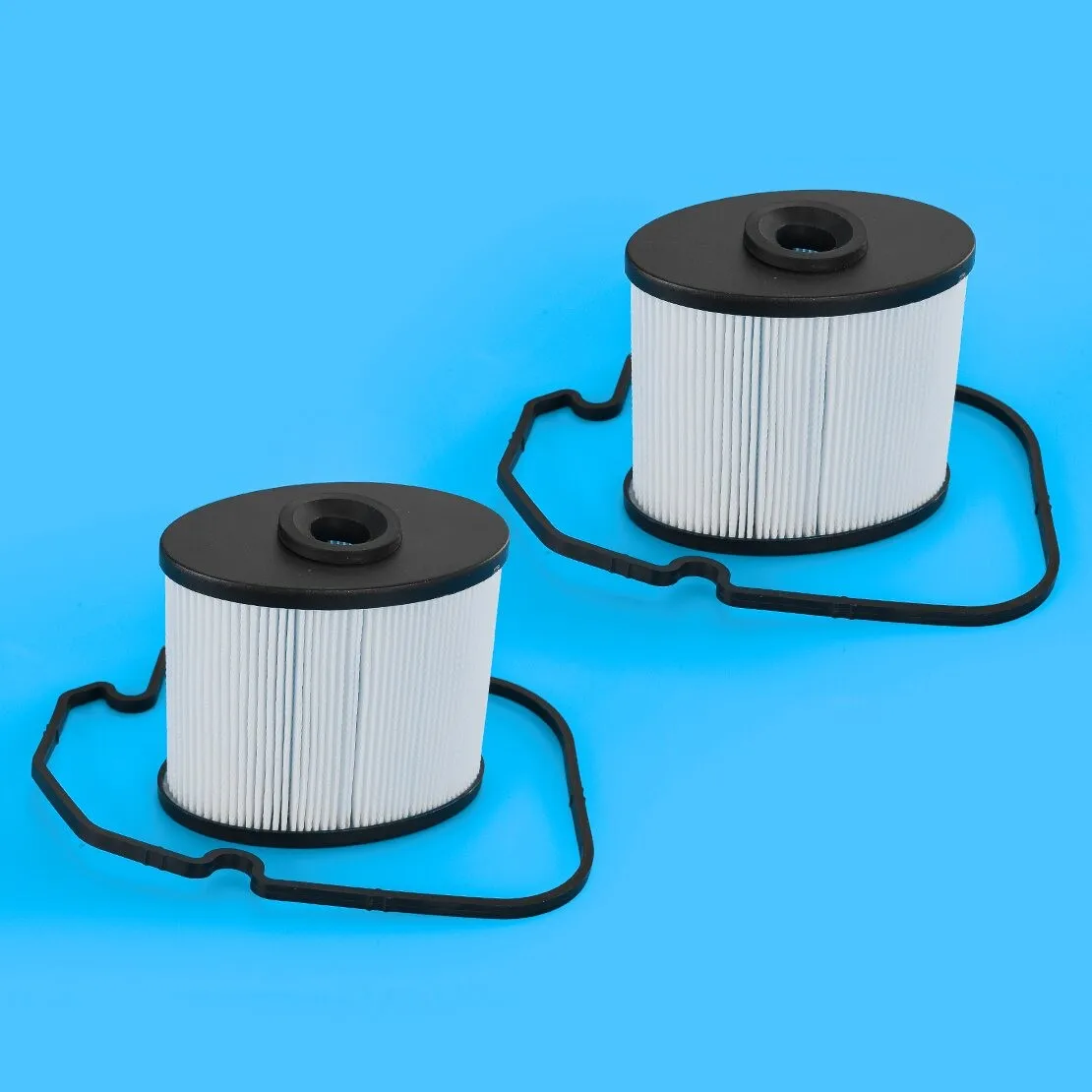 Filtro de ventilación del cárter con junta para Iveco Eurocargo Tector Range 2992447, filtro de ventilación del cárter del motor, 2 uds.