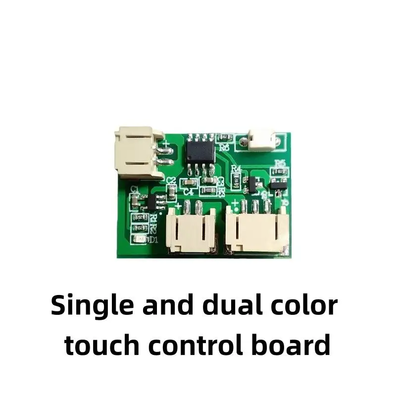 1/3/5Pcs Bedroom Office DIY Accessories Beech Wood LED Desk Lamp 3 Level Dimming Touch Control USB C Timer Off Control Board