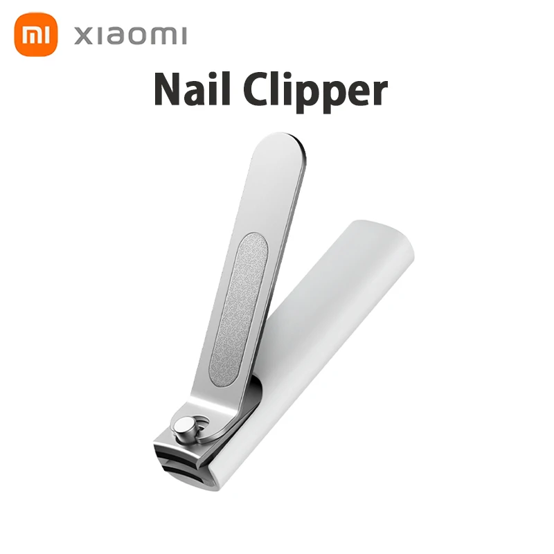 

Xiaomi Nail Clipper Stainless Steel Nail Cutter with Anti Splash Cover Trimmer Pedicure Care Nail Clippers Professional Tools