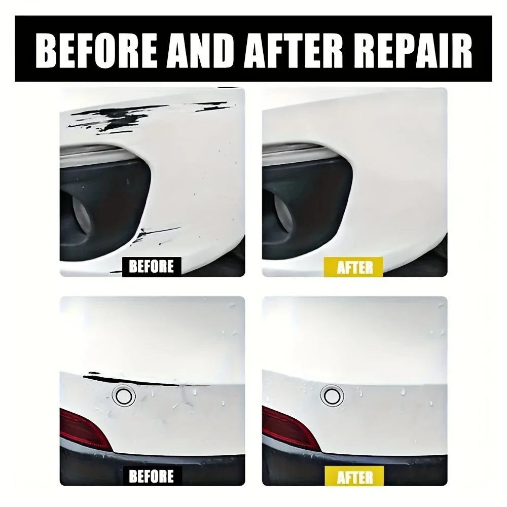 Car scratch repair wax - easy to restore and protect paint surface - long-lasting gloss, easy to refurbish polishing agent