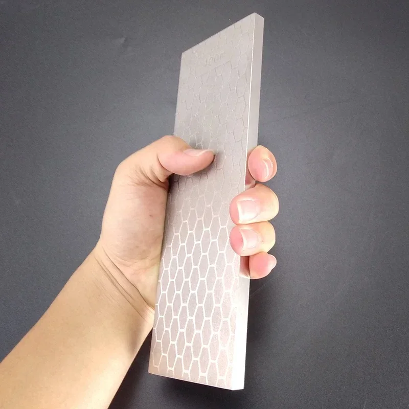 

High Quality Thick Diamond Sharpening Stone Double Sided Knife Sharpener Panel Plate Durable 400 1000 Fine Honing Grinding Tool