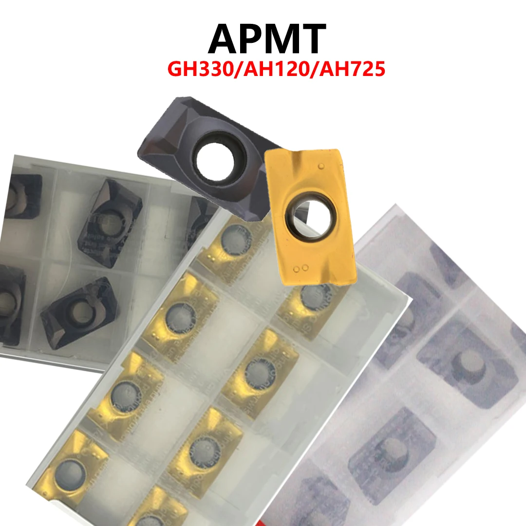 

APMT1135PDER-M02 AHC120-M02 AH725 AH120 APMT1604PDER-H02 GH330 100% оригинальные инструменты-держатели Твердосплавные вставки с ЧПУ APMT 1135 1604