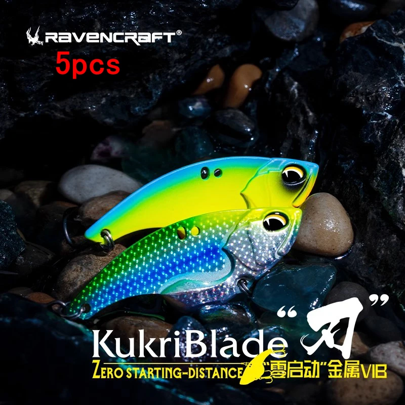 metal vib blade isca de pesca afundando fishing lure falso wobbler ravencraft zero distancia inicial kukriblade pcs 6g 9g 12g superior 2023 01