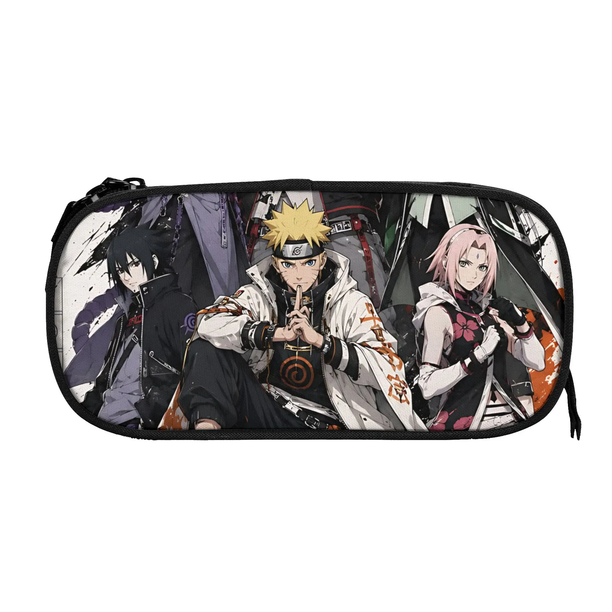 Custom Naruto Anime Theme Large Capacity Bags for Child  Handheld Study Bag for Boys Gilrs Kids