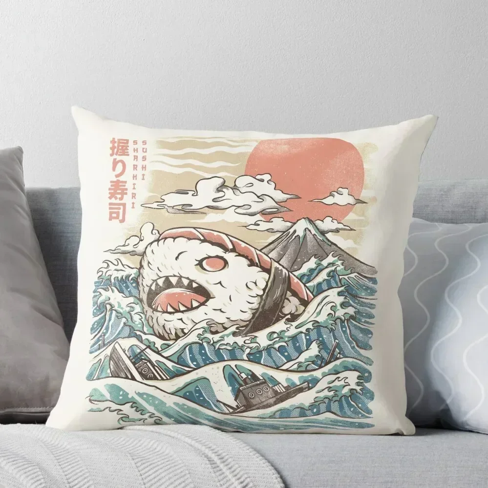 

Sharkiri Sushi Throw Pillow ornamental pillows Decorative Cushion Pillow Cover pillow