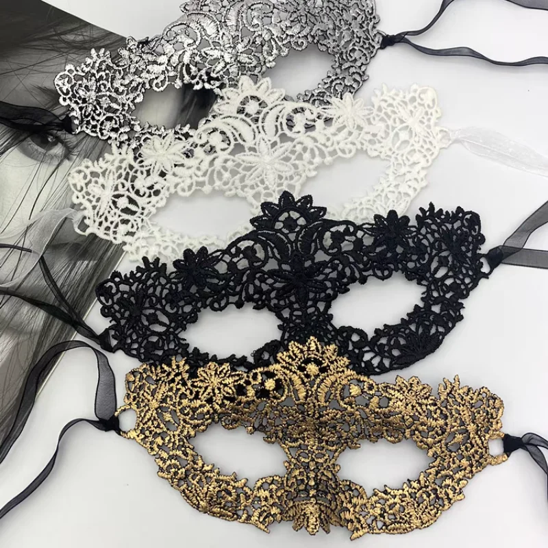 Lace Sexy Masks for Women Princess Half Face Party Carnival Masquerade Adult Woman Disguise Eye Mask Eyes Funny Event Festive