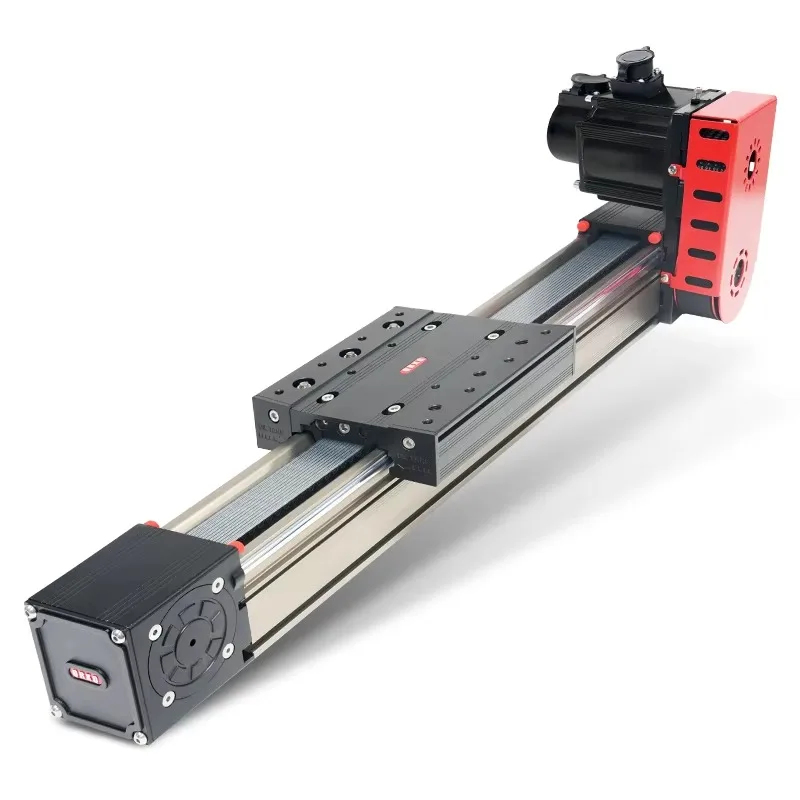 QRXQ RXP80 Linear Guides Sliding Table Synchronous Belt Linear Module Different Motor Installation Methods With 3D Drawing