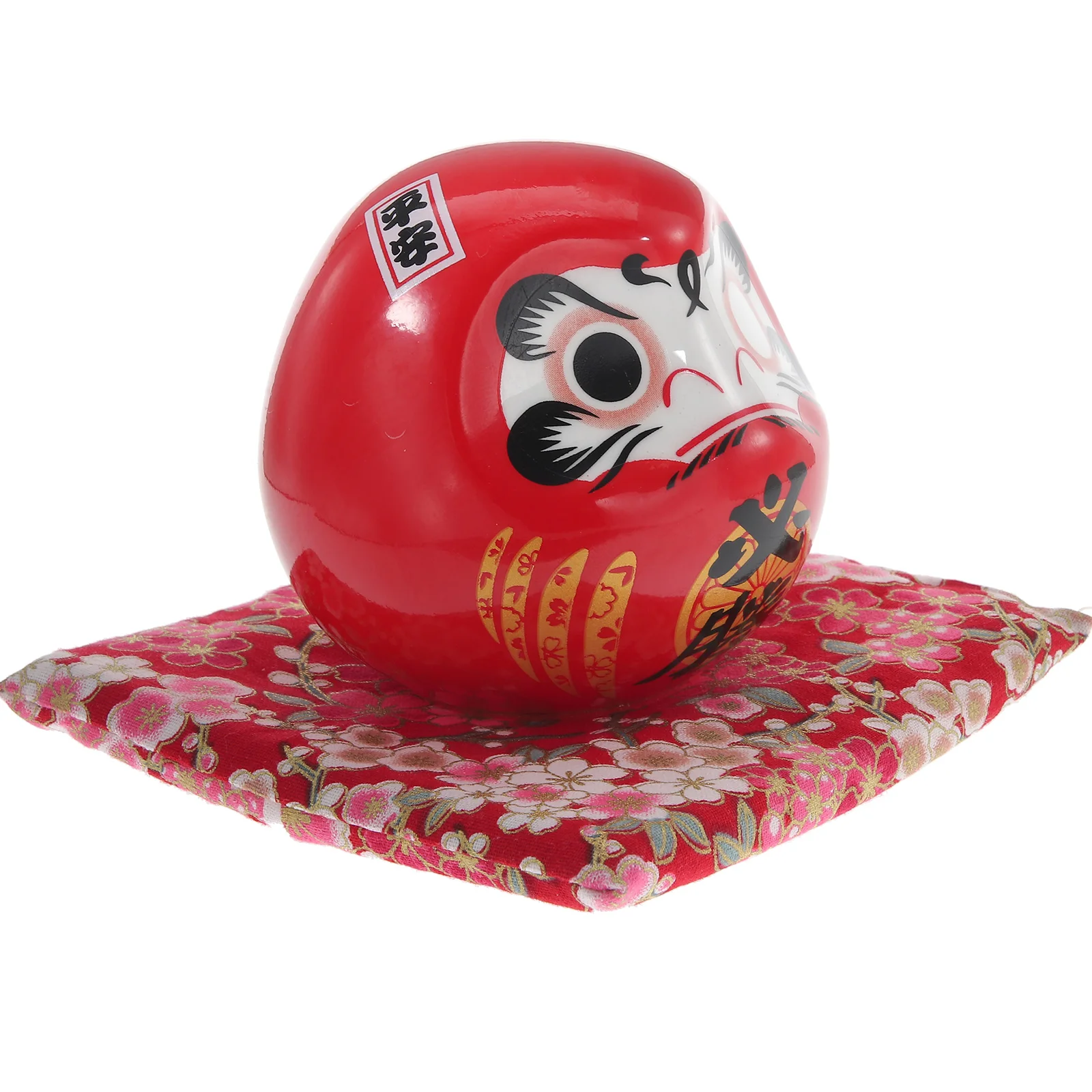 

Ceramic Mascot Japanese Style Decor for Home Office Bookshelf Bedside Wealth Ornaments Figurine Ceramic