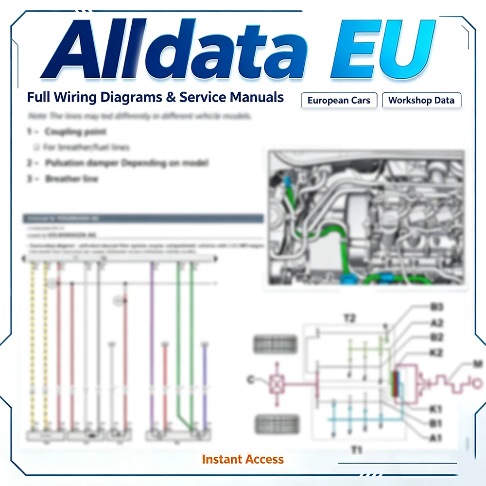Workshop Tools Online - 1-Year Whole Data Alldata EU Car