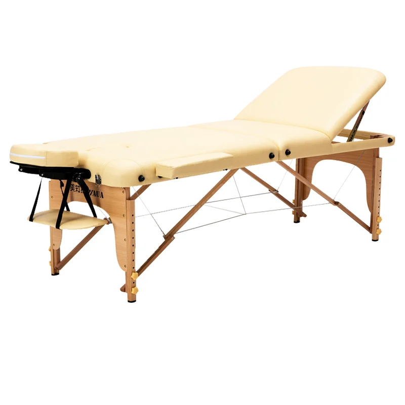 Chaise de traitement de table de lit portable, civière de massage professionnelle, civière de spa esthétique, pliante, électrique