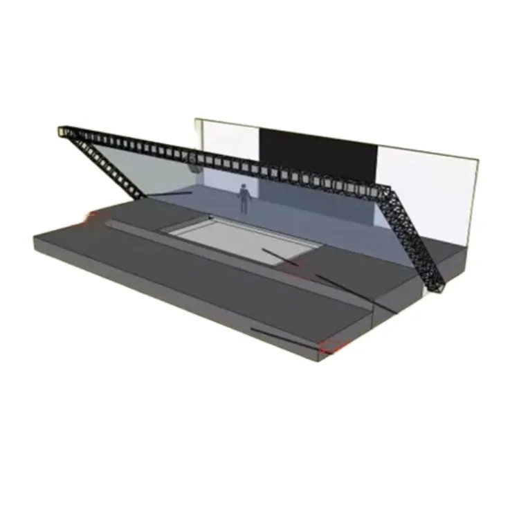 hologram projection 45 degree holographic reflective film