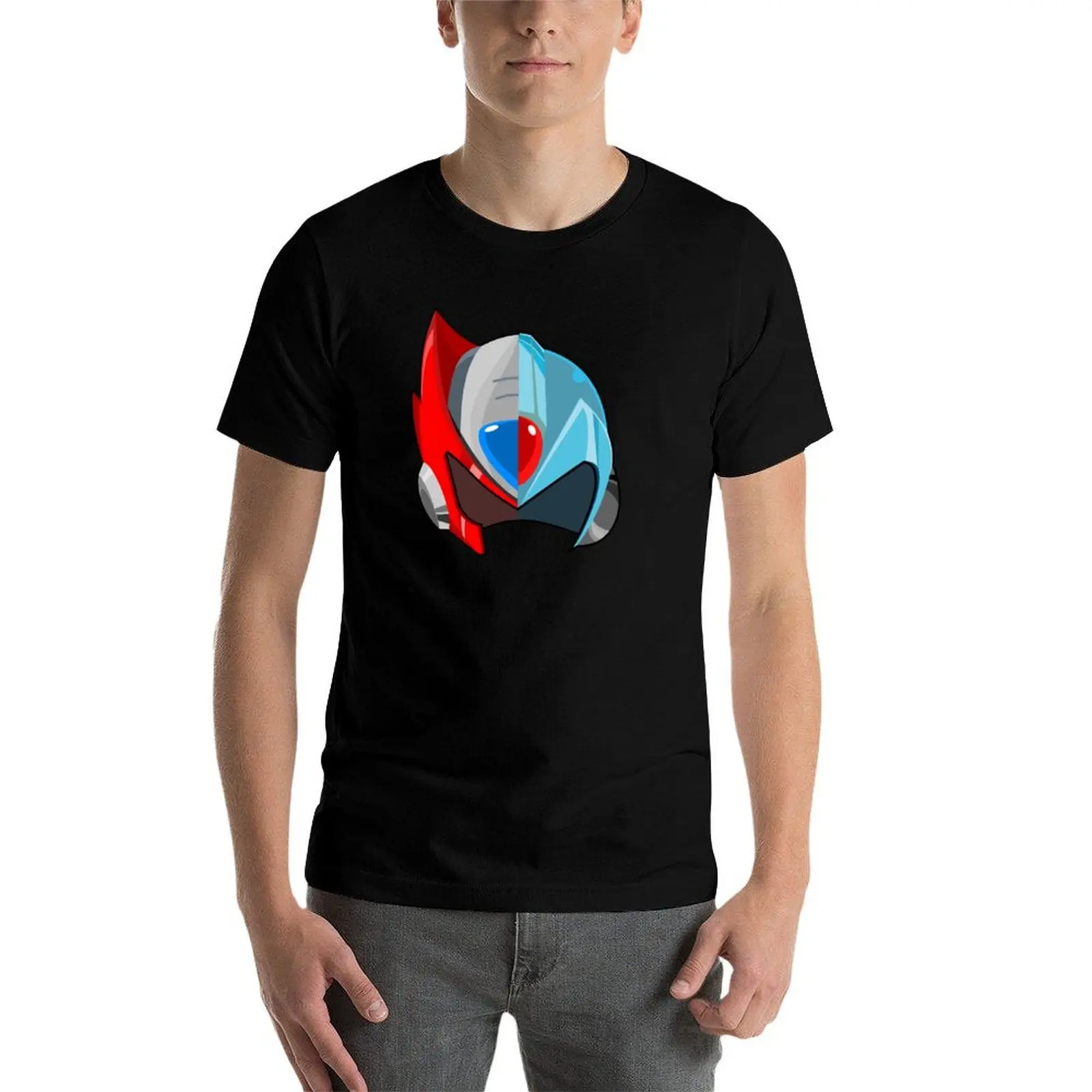 

MegaMan Clash Zero v X T-Shirt anime t shirts oversize man t shirts for men casual t shirts for man graphic tees T-Shirt