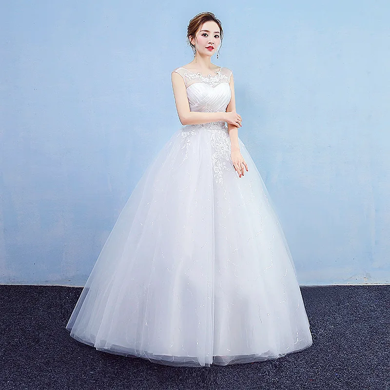 Robe de mariée personnalisée, grande taille, robes de bal, robes brodées à lacets